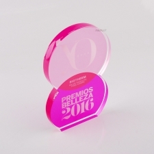 Trofeo Metacrilato Premios Yodona 2016