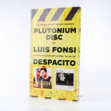 Trofeo Metacrilato Luis Fonsi-despacito