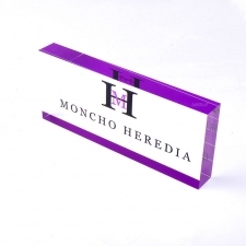 Bloque Metacrilato Moncho Heredia