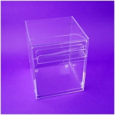 Contenedor Metacrilato Alimentación Puerta Abatible