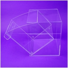 Contenedor Metacrilato Alimentación Puerta Abatible