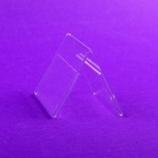 Display portahoja de metacrilato TRIANGULAR