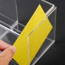 Cubo portahojas de metacrilato 4 CARAS