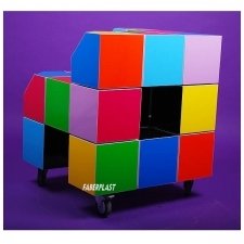 Silla “CUBYK” de Foamapan (PVC espumado)