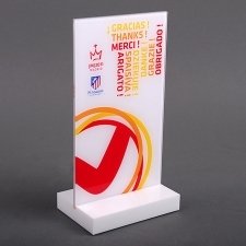 Trofeo metacrilato ATLÉTICO DE MADRID CF