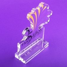 Trofeo metacrilato FAAS