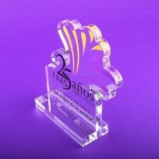Trofeo metacrilato FAAS