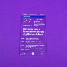 Pase metacrilato BBVA 