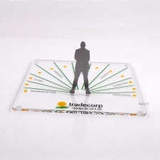 Regalo metacrilato reloj solar Tradecorp