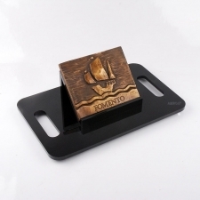 Soporte metacrilato placa Fomento