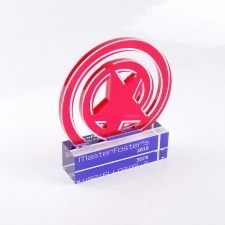 Trofeo metacrilato FOSTERS HOLLYWOOD