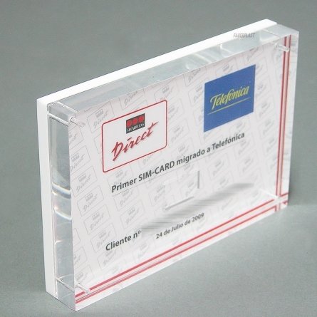 Tombstone Metacrilato SECURITAS DIRECT