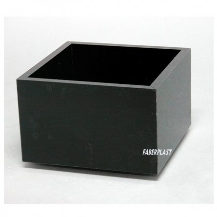 Jardinera metacrilato NEGRO ZEN
