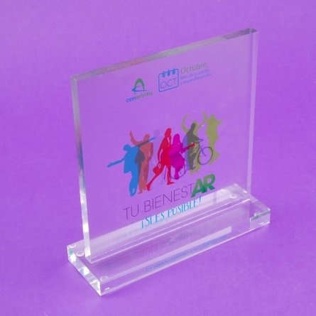 Trofeo de metacrilato CONARTRITIS