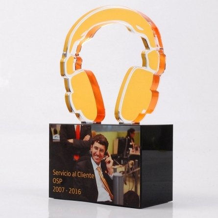 Trofeo de metacrilato OSP ORANGE