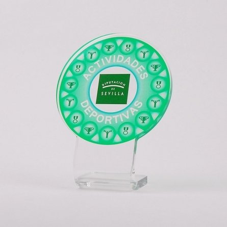 Trofeo de metacrilato DIPUTACIÓN DE SEVILLA