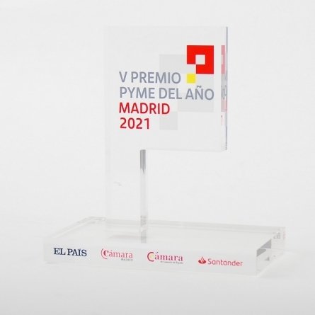 Trofeo de metacrilato PREMIOS PYME DEL AÑO