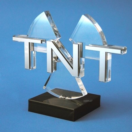 Trofeo metacrilato TNT