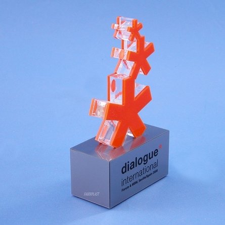 Trofeo metacrilato DIALOGUE