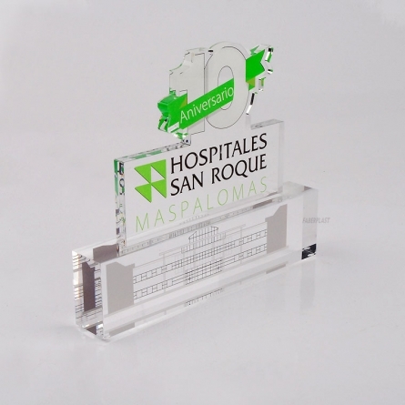 Trofeo Metacrilato Hospital Mas Palomas