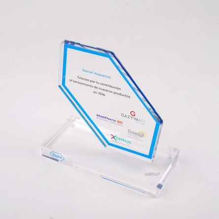 Trofeo Metacrilato Roche