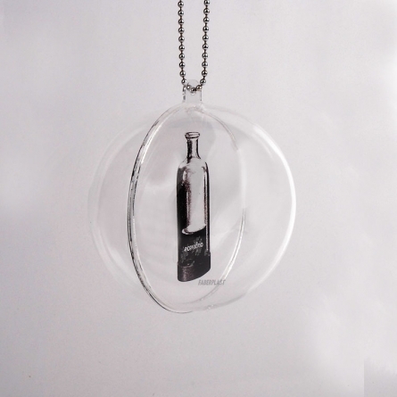 Esfera Metacrilato Arbol Navidad Ecovidrio