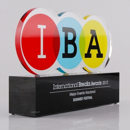 Trofeo Metacrilato Iba