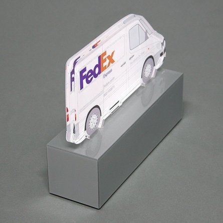 Trofeo metacrilato FEDEX