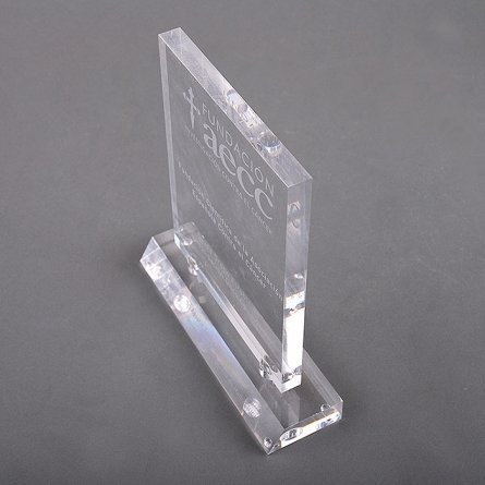 Trofeo metacrilato AECC 2011