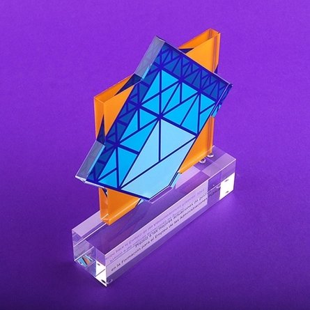 Trofeo metacrilato ADMINISTRACIONES PÚBLICAS