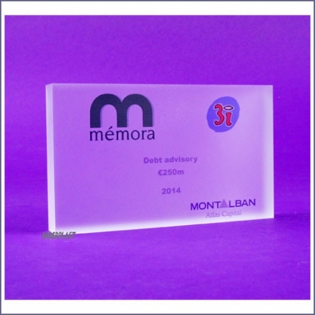 Bloque Metacrilato Mémora