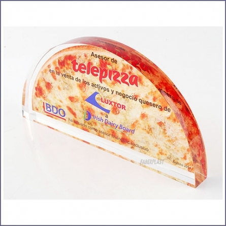 Bloque Metacrilato Telepizza