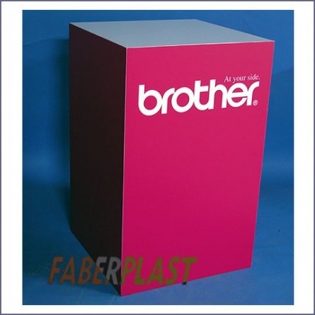 Expositor-cubo Pvc Brother