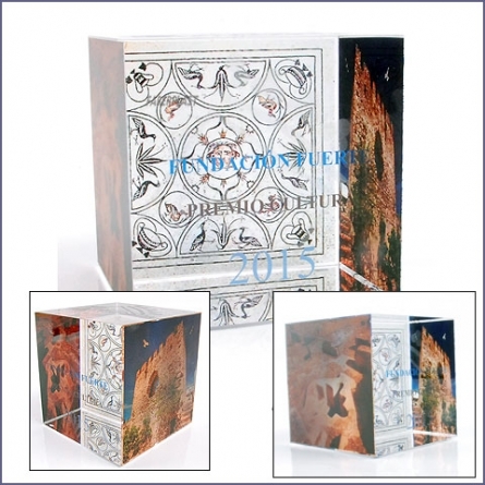 Impresion Digital Metacrilato Cubo Ayto.marbella