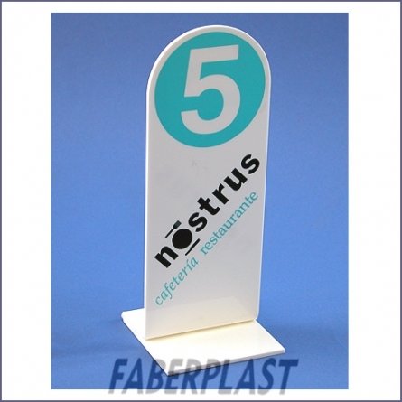 Display Metacrilato Mesa Restaurante Nostrus
