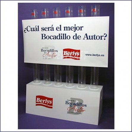 Expositor Metacrilato Evento Berlys