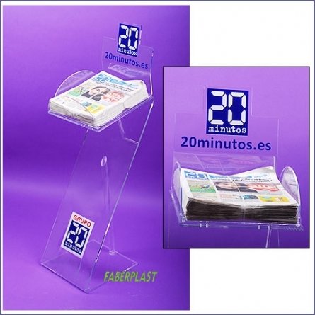 Expositor Metacrilato 20 Minutos