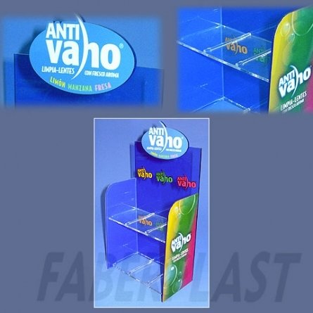 Expositor Metacrilato Plv Antivaho