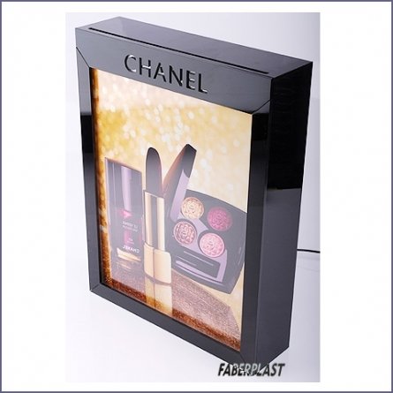Expositor Metacrilato Leds Chanel