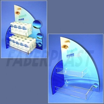 Expositor Metacrilato Farmacias Fresh Eyes