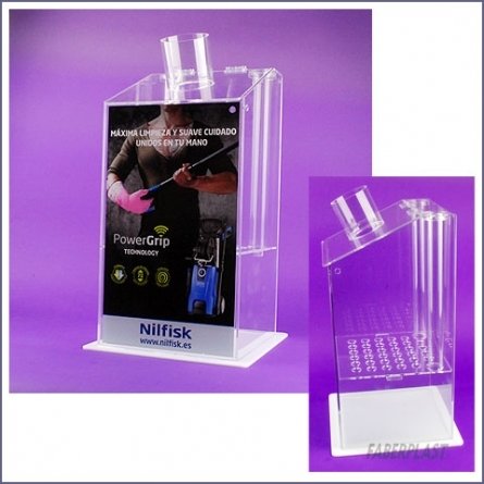Expositor Metacrilato Aspiradoras Nilfisk