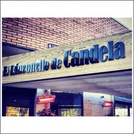 Letras Metacrilato El Rinconcito de Candela