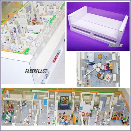 Mesa Metacrilato Urna Maqueta Gomez de Salazar