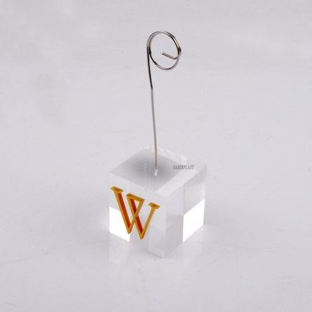 Soporte Peana Metacrilato Hotel Wellington