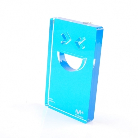 Trofeo metacrilato MOVISTAR