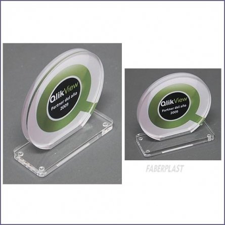 Trofeo Metacrilato Qlik View