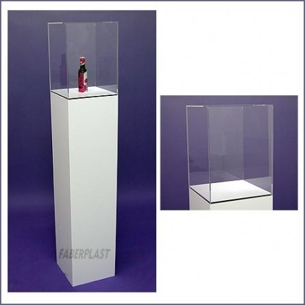 Urna Metacrilato Exposicion de Columna