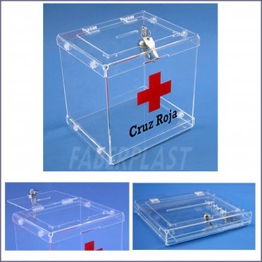 Huchas de metacrilato